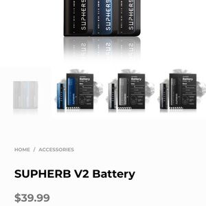 SUPHERB V2 battery + PUNCH LR Cart